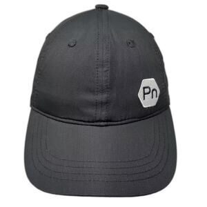 Cotton Candy Baseball Cap Black Gray One Size Strapback Pn Logo Hat OSFM